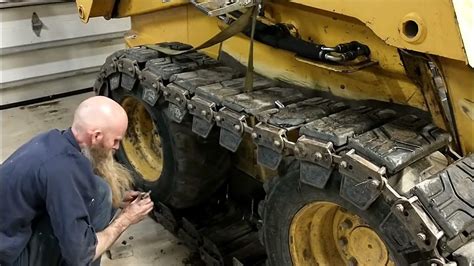 mclaren skid steer track installation